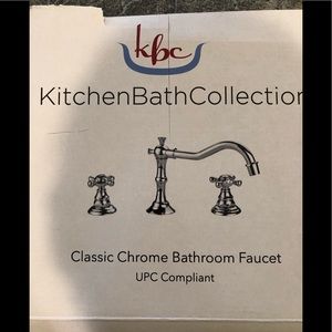 Classic Chrome Bathroom Faucet by kbc